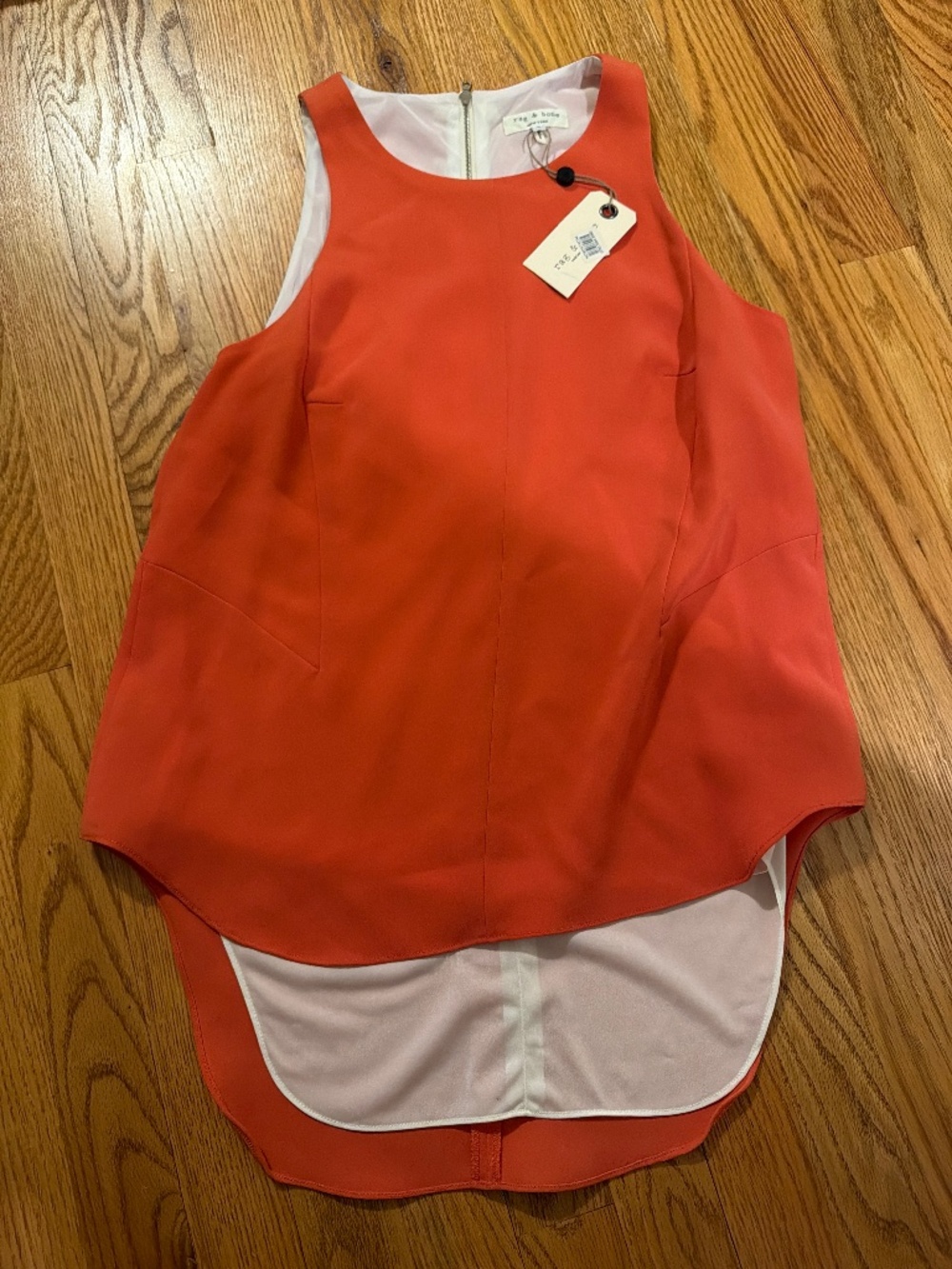 Rag & Bone Orange Top small NWT